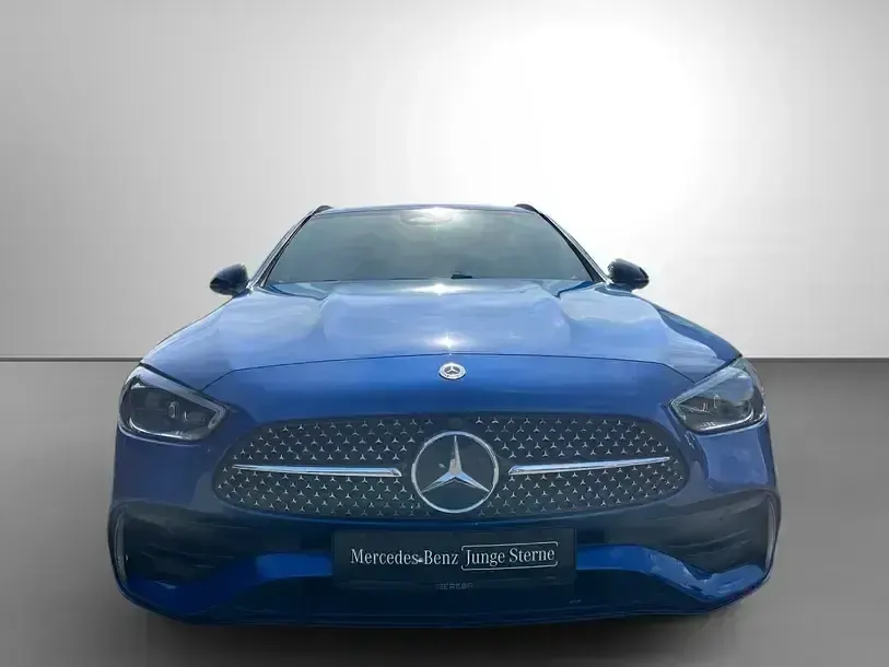 Gebraucht Mercedes C220 AMG 200 PS (147 kW) 2025 Blau Limousine