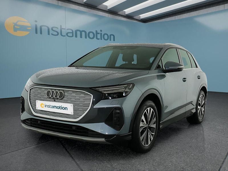 Blau Gebraucht 2022 Audi Q4 e-tron SUV | 24.699 € (Fairer Preis) - Bild 1/4