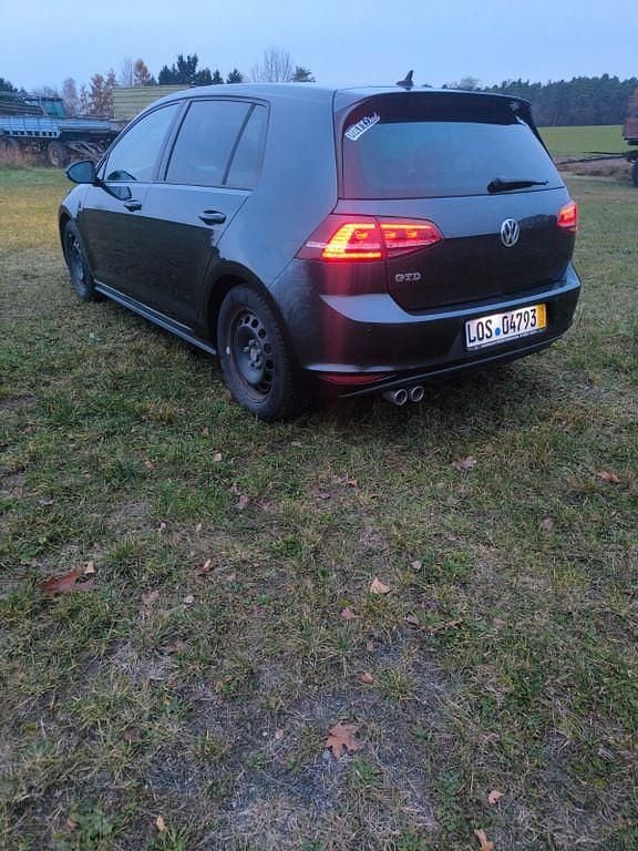 Gebraucht VW Golf VII GTD 184 PS (135 kW) 2016 Schwarz Limousine