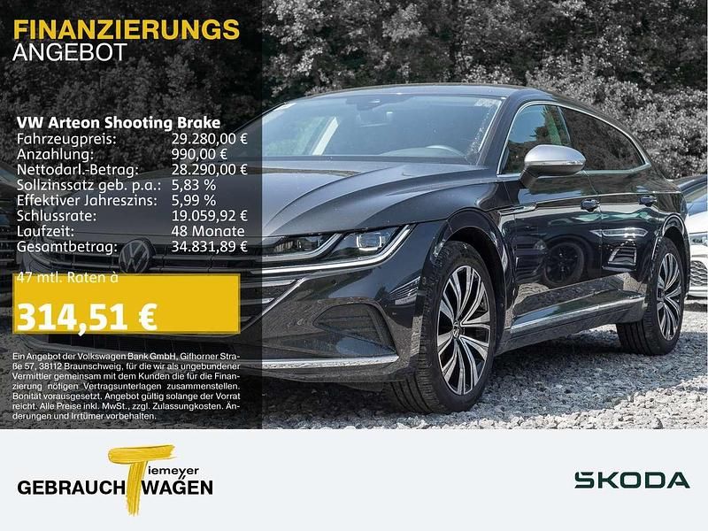 Grau Gebraucht 2023 VW Arteon Elegance Kombi | 29.280 € (Superpreis) - Bild 1/4