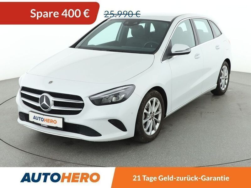 Weiß Gebraucht 2020 Mercedes B200 Progressive Van / Kleinbus | 25.240 € (Fairer Preis) - Bild 1/3