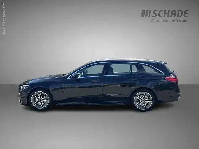 Gebraucht Mercedes C200 AMG line Plus 205 PS (150 kW) 2025 Metalliclack obsidianschwarz Limousine