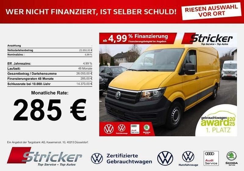 Gelb Gebraucht 2024 VW Crafter Van | 23.949 € (Guter Preis) - Bild 1/4