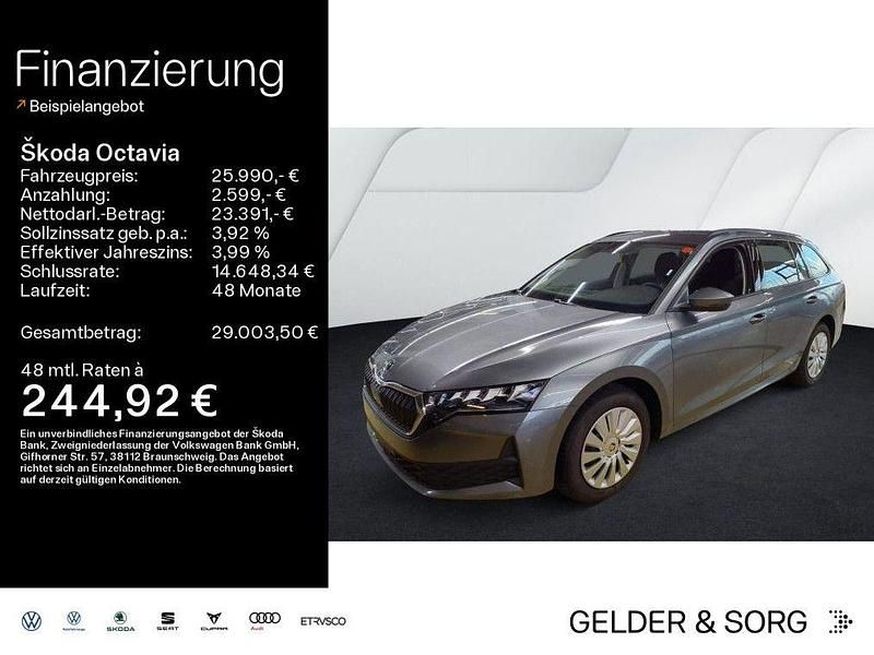 Graphitegrau metallic Gebraucht 2025 Skoda Octavia Essence Kombi | 25.990 € (Superpreis) - Bild 1/1
