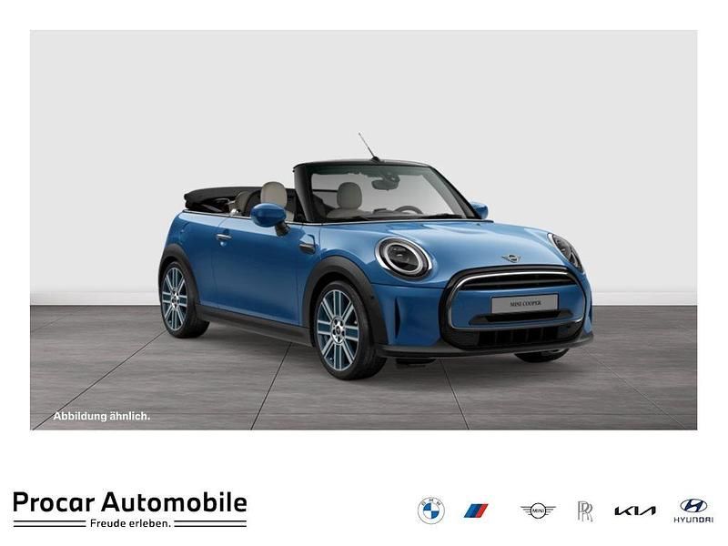 Blau Gebraucht 2022 Mini Cooper Cabriolet Cabrio | 27.490 € (Fairer Preis) - Bild 1/4