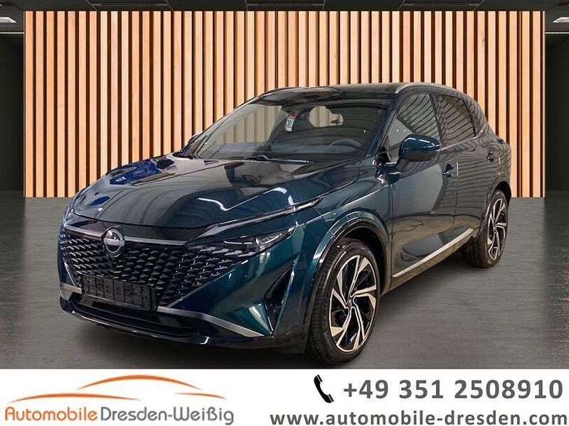 Grün ocean deep (metallic) Gebraucht 2024 Nissan Qashqai Tekna+ SUV | 30.980 € (Fairer Preis) - Bild 1/4