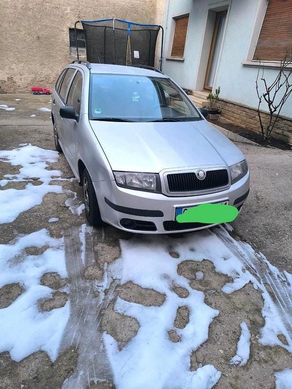 Gebraucht Skoda Fabia 2004 Silber Kombi