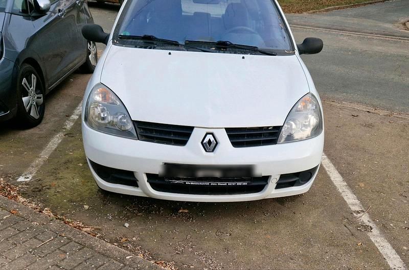 Gebraucht Renault Clio II 2007 Weiß Kleinwagen