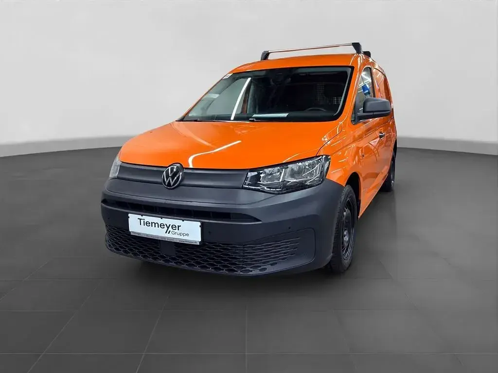 Gebraucht VW Caddy 114 PS (83 kW) 2021 Orange Van / Kleinbus