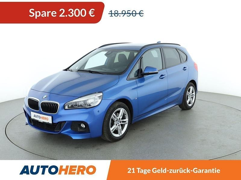Blau Gebraucht 2016 BMW 218 Active Tourer M Sport Van / Kleinbus | 16.650 € (Fairer Preis) - Bild 1/3