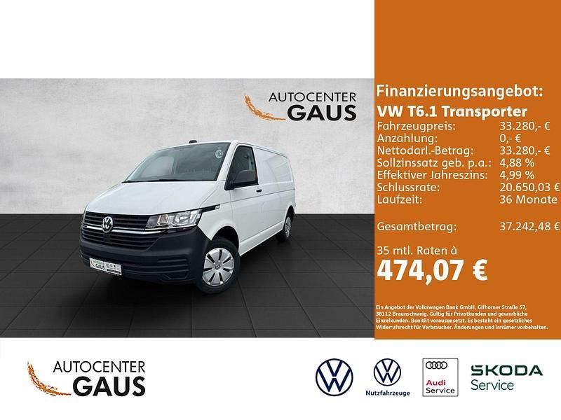 Weiß Gebraucht 2024 VW T6.1 Van | 33.280 € (Superpreis) - Bild 1/4