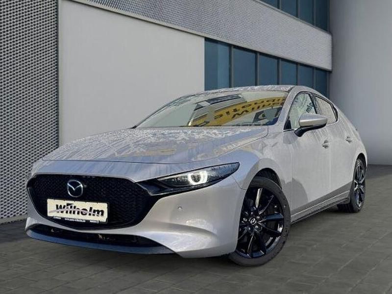 Gebraucht Mazda 3 Exclusive-Line 186 PS (136 kW) 2024 Platinum quartz m (metallic) Limousine