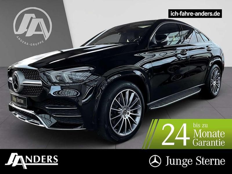 Obsidianschwarz Gebraucht 2021 Mercedes GLE400 AMG Coupé | 78.124 € (Fairer Preis) - Bild 1/3