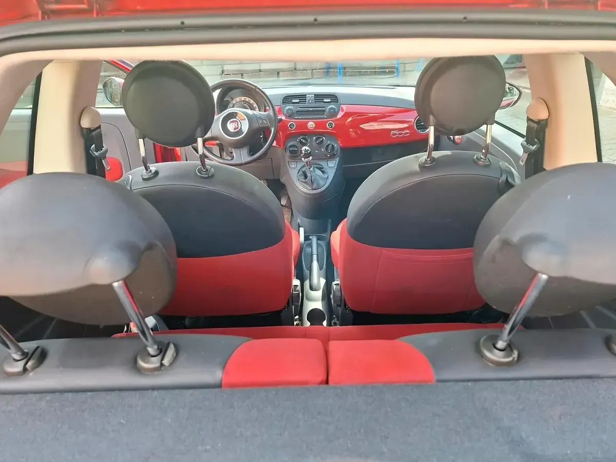 Gebraucht Fiat 500 85 PS (62 kW) 2013 Rot Limousine