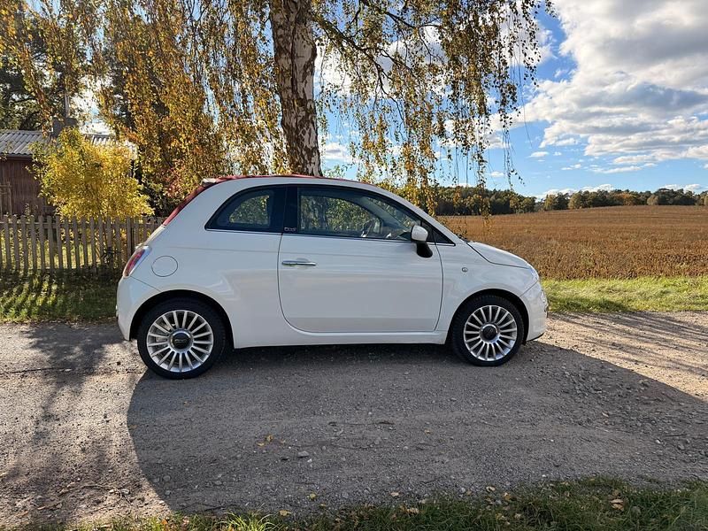 Gebraucht Fiat 500 69 PS (50 kW) 2010 Weiß Cabrio