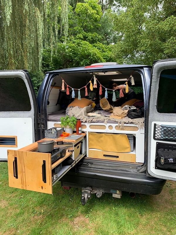 Gebraucht Ford Econoline 260 PS (191 kW) 1997 Blau Van / Kleinbus