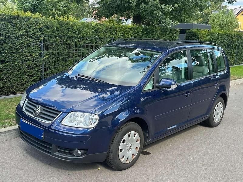 Blau Gebraucht 2005 VW Touran Van / Kleinbus | 1.200 € (Guter Preis) - Bild 1/4