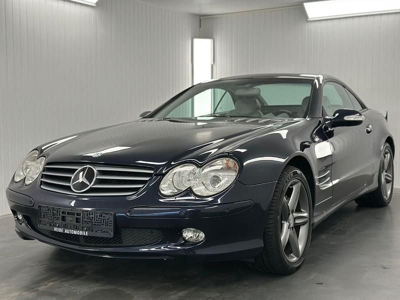 Gebraucht Mercedes SL500 306 PS (225 kW) 2003 Blau Cabrio