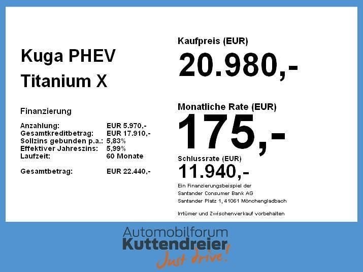 Gebraucht Ford Kuga Titanium X 224 PS (164 kW) 2021 Magneticgrau (metallic) SUV