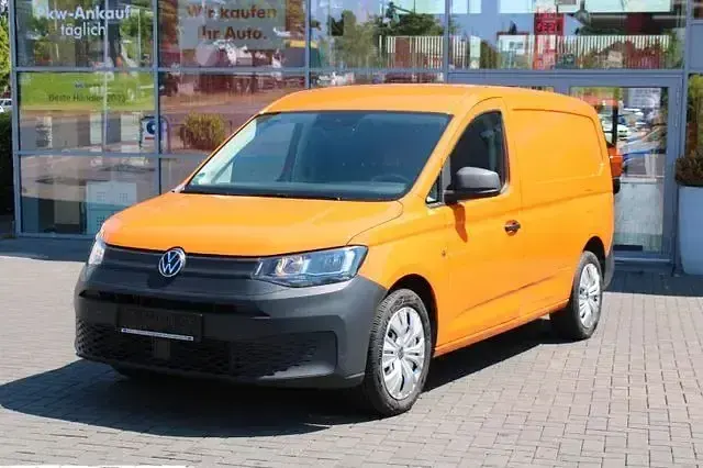 Gebraucht VW Caddy 122 PS (89 kW) 2021 Orange Van / Kleinbus