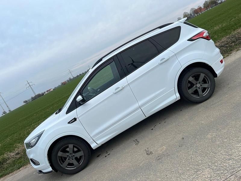 Gebraucht Ford Kuga ST-Line 150 PS (110 kW) 2018 Weiß SUV