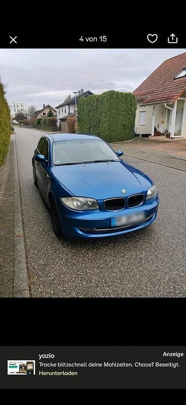 Gebraucht BMW 116 115 PS (84 kW) 2007 Blau Kleinwagen
