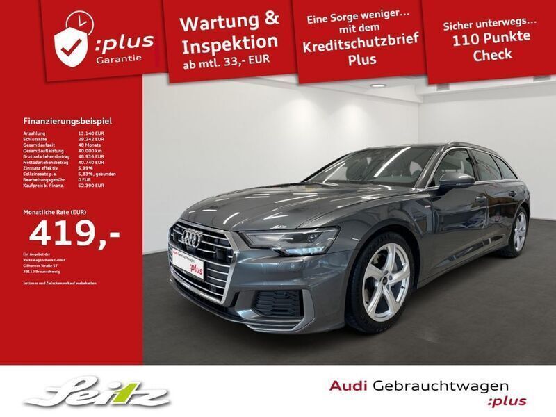 Daytonagrau perleffekt Gebraucht 2023 Audi A6 Sport Kombi | 52.390 € (Teuer) - Bild 1/2