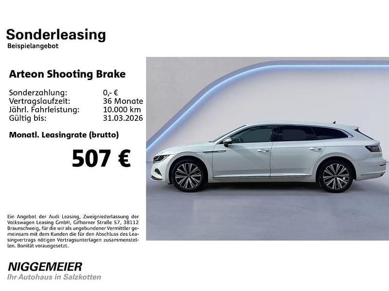 Gebraucht VW Arteon Elegance 218 PS (160 kW) 2023 Weiß Kombi