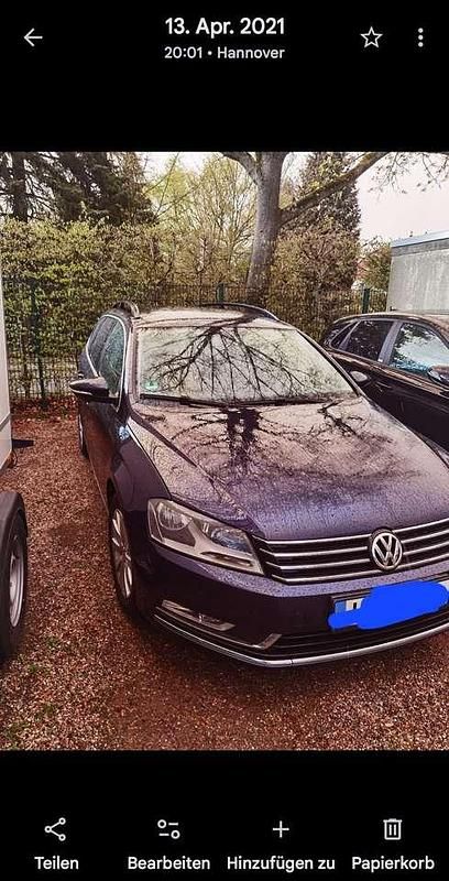 Gebraucht VW Passat Highline 122 PS (89 kW) 2011 Blau Kombi