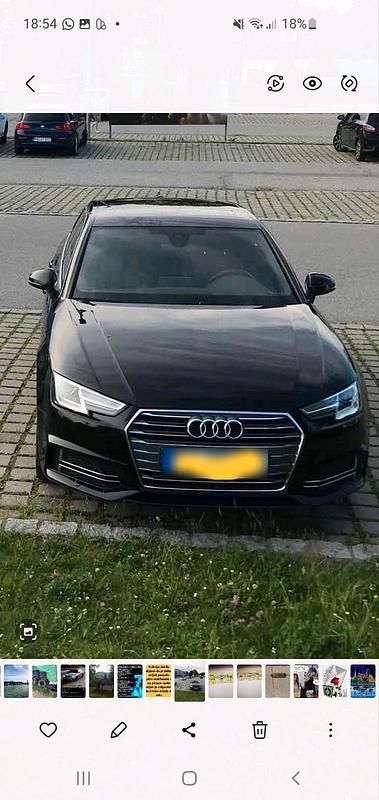 Gebraucht Audi A4 S-Line 150 PS (110 kW) 2016 Schwarz Limousine