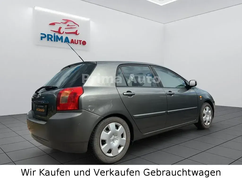 Gebraucht Toyota Corolla Sol 110 PS (80 kW) 2002 Grau Limousine