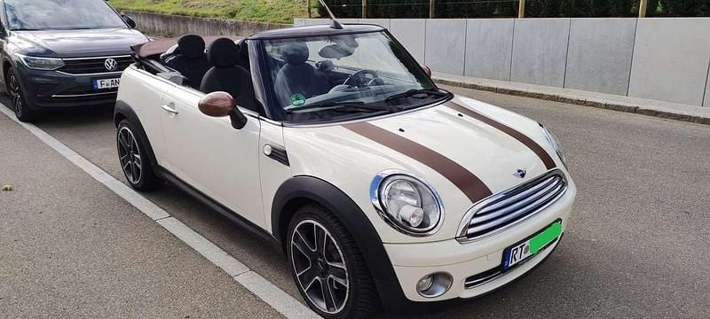Weiß Gebraucht 2010 Mini Cooper Cabriolet Cabrio | 4.900 € (Superpreis) - Bild 1/4