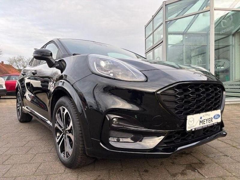 Obsidianschwarz metallic Gebraucht 2024 Ford Puma ST-Line X SUV | 21.900 € (Guter Preis) - Bild 1/4