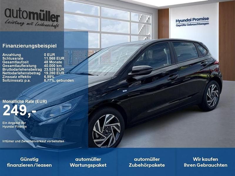 Schwarz Gebraucht 2024 Hyundai i20 Trend Limousine | 18.470 € (Fairer Preis) - Bild 1/4