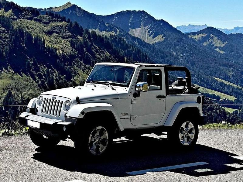 Gebraucht Jeep Wrangler Sahara 200 PS (147 kW) 2014 Bright white SUV