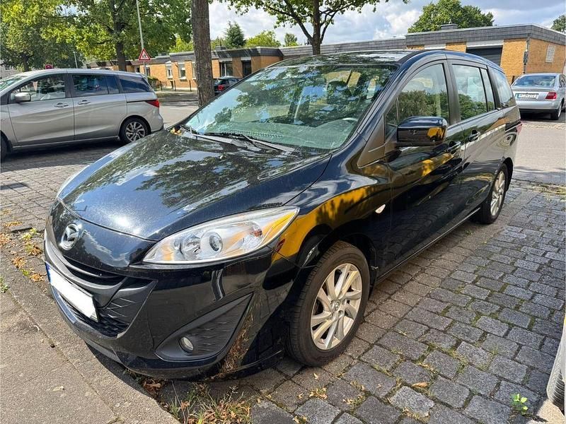 Schwarz Gebraucht 2012 Mazda 5 Prime-Line Van / Kleinbus | 6.299 € (Fairer Preis) - Bild 1/4