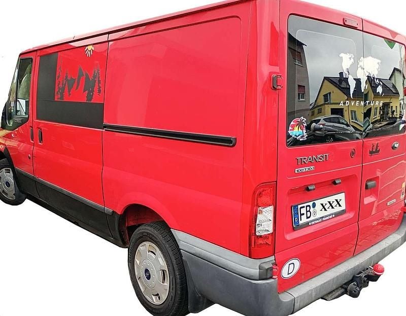 Gebraucht Ford Transit Basis 101 PS (74 kW) 2011 Rot Van