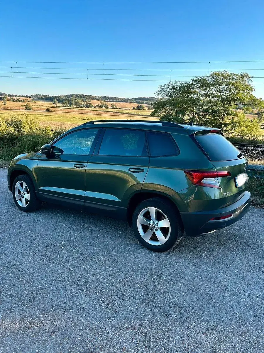 Gebraucht Skoda Karoq Ambition 116 PS (85 kW) 2019 Grün SUV