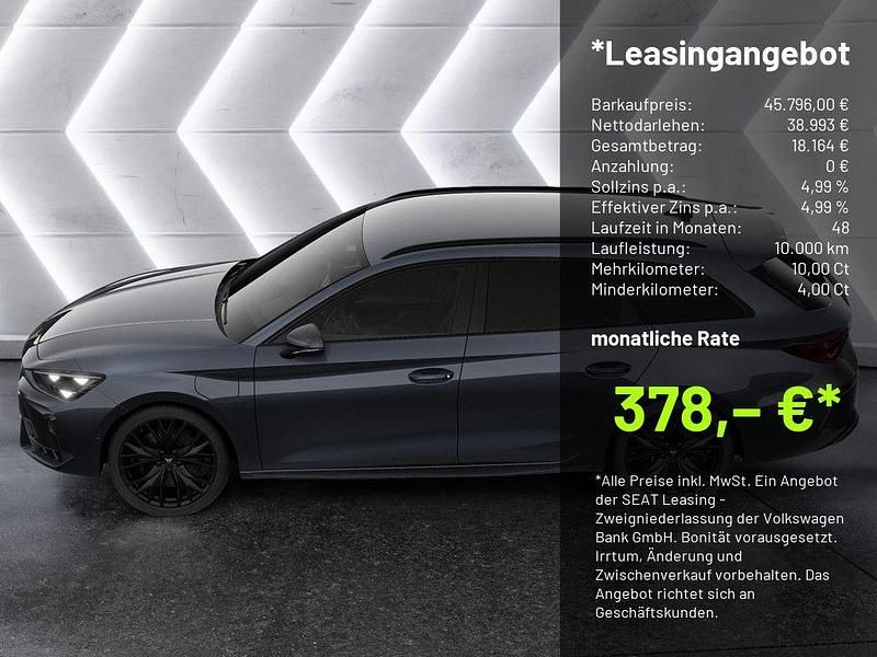 Neu Cupra Leon VZ 272 PS (200 kW) 2025 Grau (grau / magnetic grau) Kombi