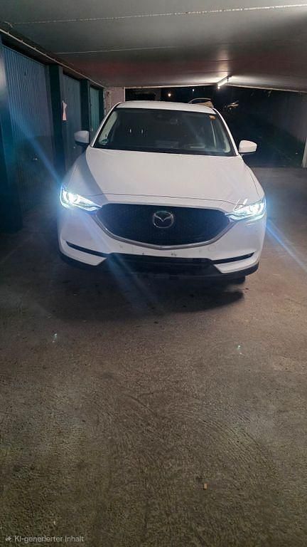 Weiß Gebraucht 2021 Mazda CX-5 Sports-Line SUV | 15.600 € (Fairer Preis) - Bild 1/4