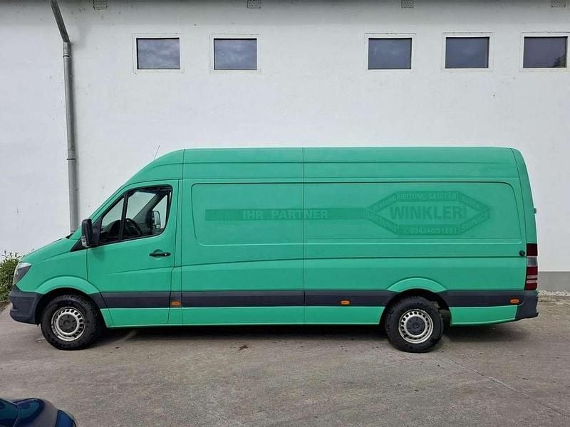 Usata Mercedes Sprinter 163 CV (119 kW) 2017 Verde Furgone