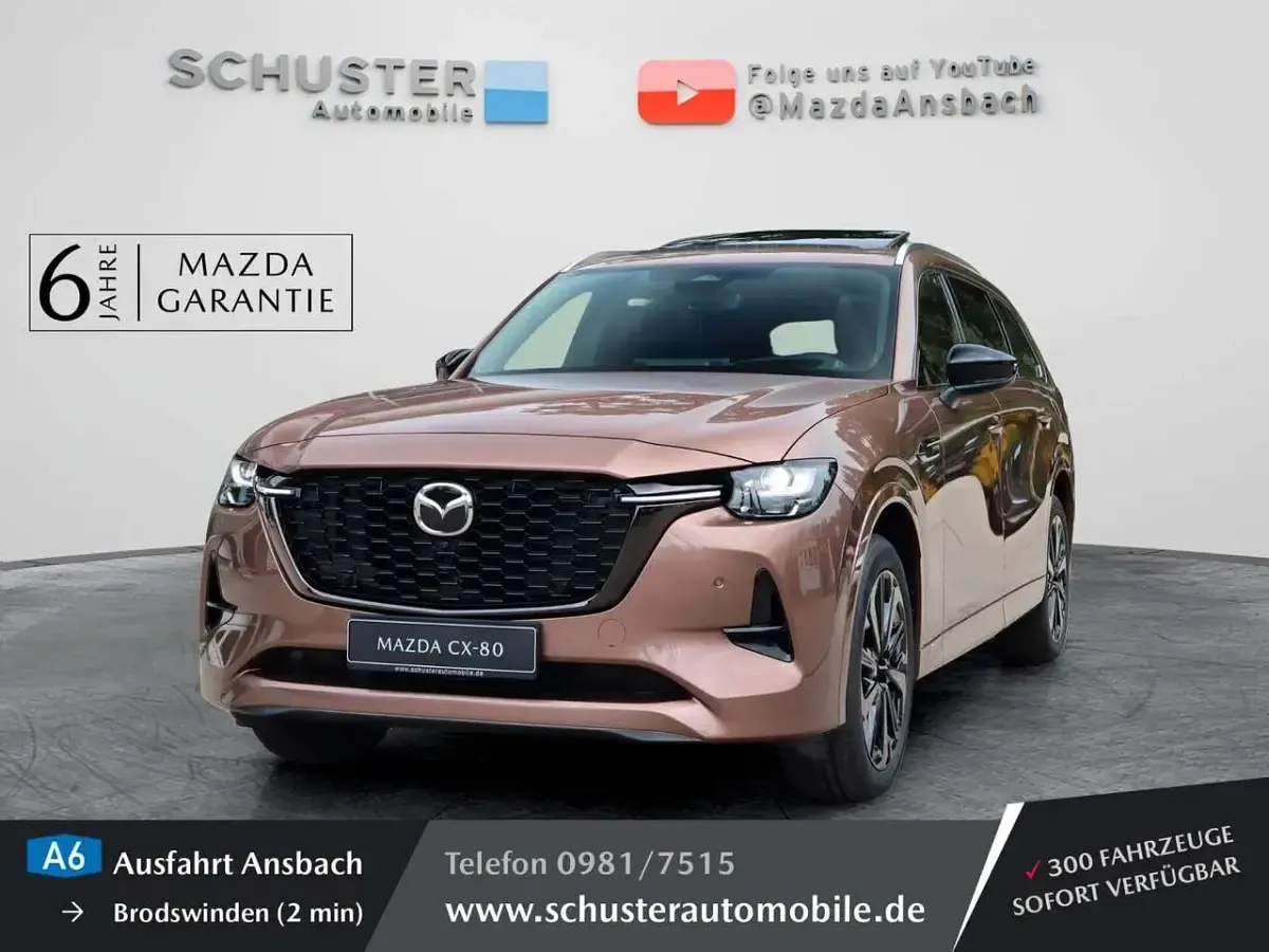 Gebraucht Mazda CX-80 Homura-Line 328 PS (241 kW) 2024 Grau SUV