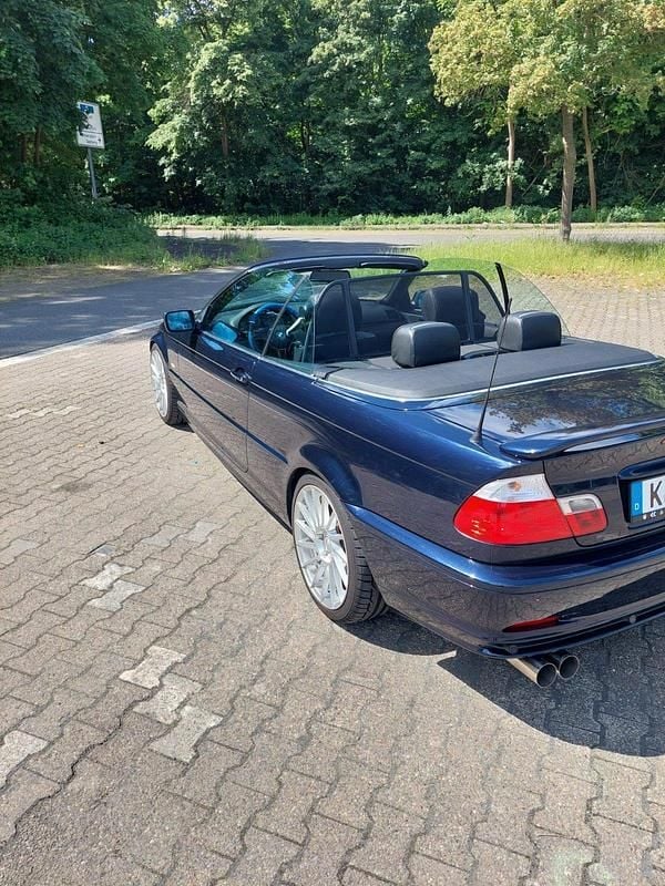 Blau Gebraucht 2000 BMW 323 Cabriolet Sport Line Cabrio | 11.000 € (Fairer Preis) - Bild 1/4