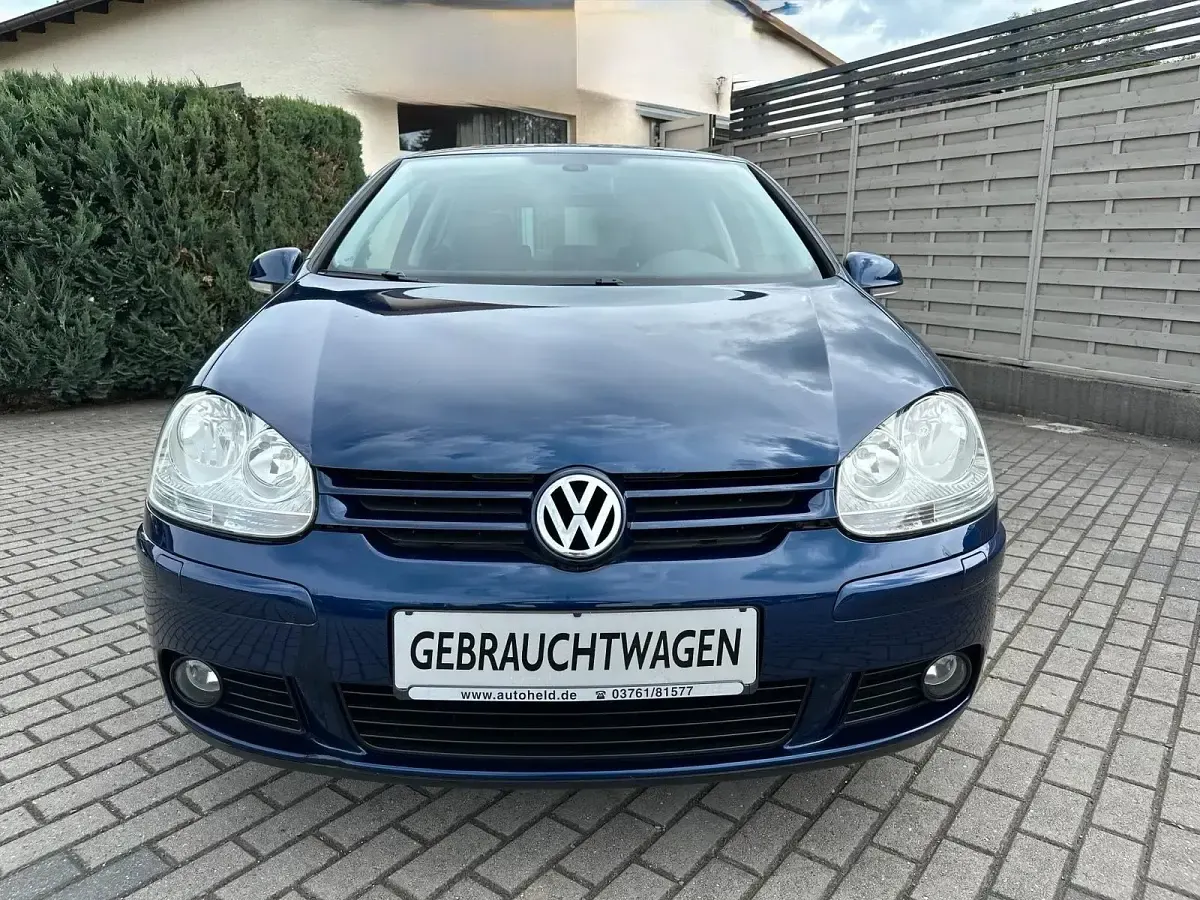Gebraucht VW Golf VI 80 PS (58 kW) 2008 Blau Kleinwagen