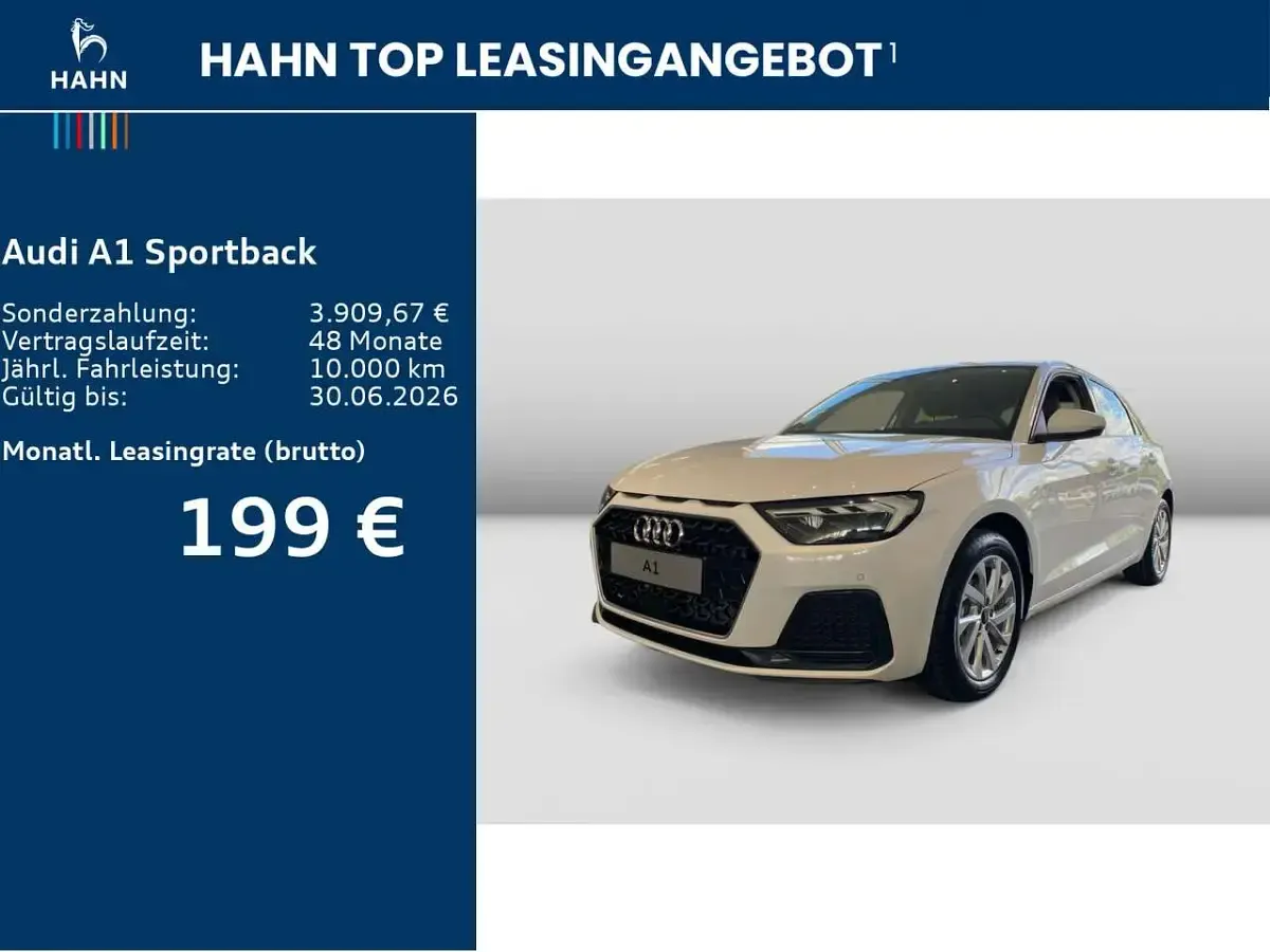 Gebraucht Audi A1 Advanced Plus 95 PS (69 kW) 2026 Mythosschwarz metallic SUV