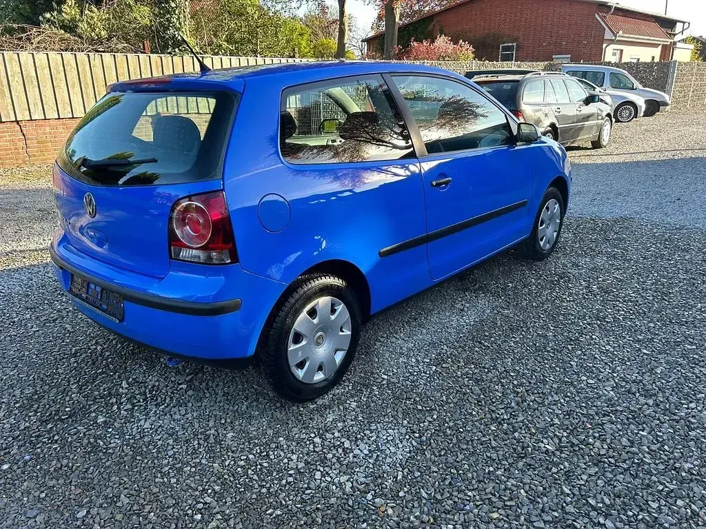 Gebraucht VW Polo Trendline 60 PS (44 kW) 2008 Blau Kleinwagen
