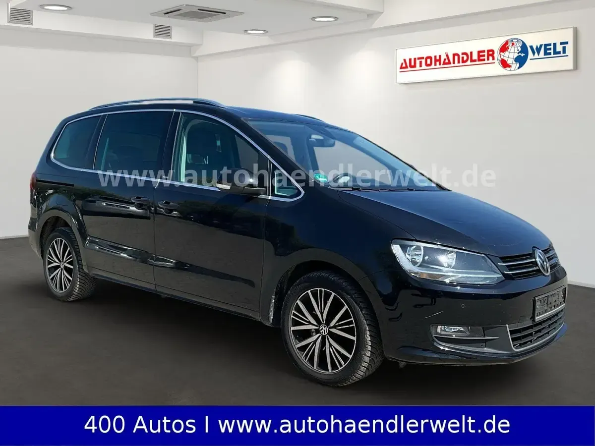 Usata VW Sharan 150 CV (110 kW) 2017 Nero Monovolume