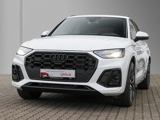 Gebraucht Audi Q5 S-Line 299 PS (219 kW) 2023 Gletscherweiß metallic SUV