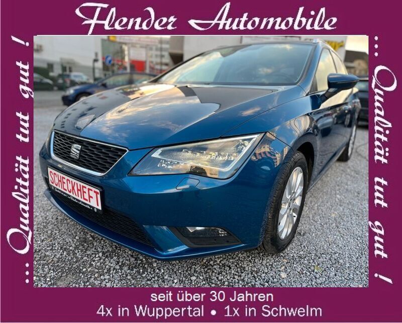 Blau Gebraucht 2015 Seat Leon ST Style Kombi | 9.980 € (Fairer Preis) - Bild 1/4