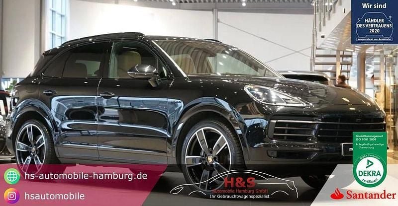 Chromitschwarz Gebraucht 2022 Porsche Cayenne Platinum Edition SUV | 75.900 € (Guter Preis) - Bild 1/4